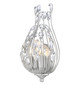 Gabriella Two Light Wall Sconce (1957-2S-BN)