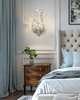 Gabriella Two Light Wall Sconce (1957-2S-BN)