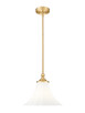 Z-Lite - 1958P12-MGLD - One Light Pendant - Fleur - Modern Gold