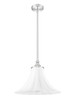 Fleur One Light Pendant (1958P16-BN)