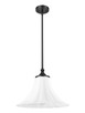 Fleur One Light Pendant (1958P16-MB)