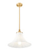 Fleur One Light Pendant (1958P16-MGLD)