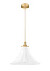 Fleur One Light Pendant (1958P16-MGLD)