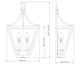 Montalcino Two Light Wall Sconce (1961-2S-RB)
