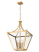 Montalcino Four Light Chandelier (1961-4C-RB)