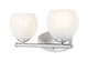 Z-Lite - 1963-2V-BN - Two Light Vanity - Colette - Brushed Nickel
