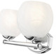 Colette Two Light Vanity (1963-2V-CH)