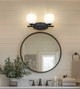 Colette Two Light Vanity (1963-2V-MB)