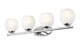 Colette Four Light Vanity (1963-4V-CH)