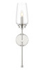 Clara One Light Wall Sconce (2013-1S-PN)