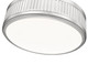 Quinn LED Semi Flush Mount (3046SF15-SN-LED)