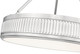 Quinn LED Semi Flush Mount (3046SF22-SN-LED)