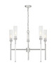 Z-Lite - 3047-5BN - Five Light Chandelier - Esme - Brushed Nickel