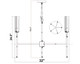Esme Five Light Chandelier (3047-5MB)