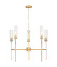 Z-Lite - 3047-5MGLD - Five Light Chandelier - Esme - Modern Gold