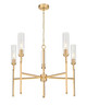 Esme Five Light Chandelier (3047-5MGLD)