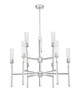 Esme Nine Light Chandelier (3047-9BN)