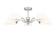 Breton Five Light Chandelier (3048-5BN)