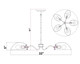 Breton Five Light Chandelier (3048-5MB)