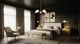 Breton Five Light Chandelier (3048-5MGLD)