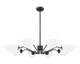 Breton Eight Light Chandelier (3048-8MB)