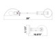 Breton One Light Wall Sconce (3048S-BN)