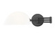Breton One Light Wall Sconce (3048S-MB)