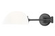 Breton One Light Wall Sconce (3048S-MB)