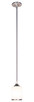 Z-Lite - 308MP-BN - One Light Pendant - Cosmopolitan - Brushed Nickel