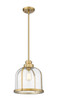 Z-Lite - 337P12HBR - One Light Pendant - Burren - Heritage Brass