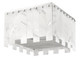 Viviana Six Light Flush Mount (345F17-PN)