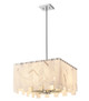 Viviana Eight Light Chandelier (345P20-PN)