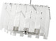 Viviana Eight Light Chandelier (345P20-PN)