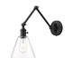Z-Lite - 348S-MB - One Light Wall Sconce - Gayson - Matte Black