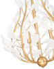 Claudine Five Light Chandelier (353-24MGLD)