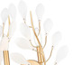 Claudine Two Light Wall Sconce (353-2S-MGLD)
