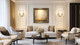 Claudine Two Light Wall Sconce (353-2S-MGLD)