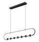 Saros LED Linear Chandelier (4101-54L-MB-LED)