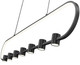 Saros LED Linear Chandelier (4101-54L-MB-LED)