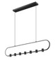 Saros LED Linear Chandelier (4101-54L-MB-LED)