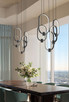 Saros LED Chandelier (4101-5MB-LED)