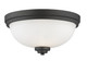 Z-Lite - 443F2-BRZ - Two Light Flush Mount - Ashton - Bronze