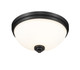 Ashton Three Light Flush Mount (443F3-MB)