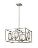 Z-Lite - 448-20AS - Four Light Chandelier - Port - Antique Silver