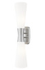 Z-Lite - 4504-2SL-BN - Two Light Wall Sconce - Emrys - Brushed Nickel
