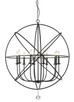 Z-Lite - 458-36MB - Ten Light Chandelier - Tull - Matte Black
