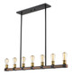 Kirkland Seven Light Linear Chandelier (472-7L-RM)