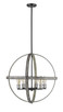 Kirkland Six Light Chandelier (472B26-ABB)