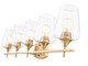 Joliet Five Light Vanity (473-5V-BBR)