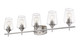Joliet Five Light Vanity (473-5V-BN)